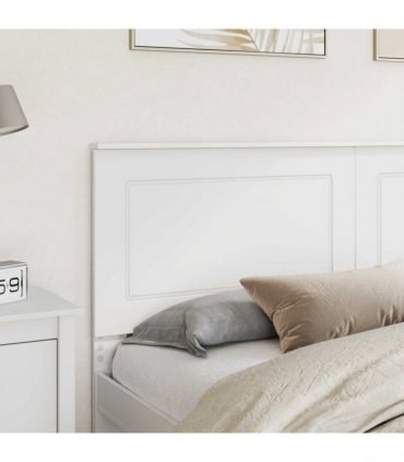 vidaXL Headboard White 100 cm Engineered Wood