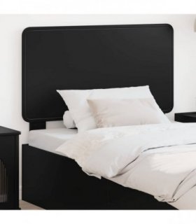 vidaXL Headboard Black Oak Engineered wood