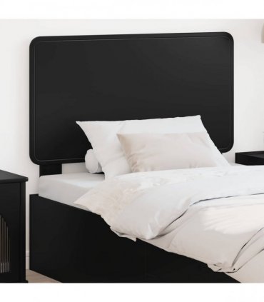 vidaXL Headboard Black Oak Engineered wood