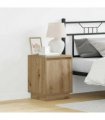 vidaXL Bedside Cabinet 2 pcs Artisan Oak 39 x 34.5 x 50 cm
