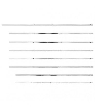 vidaXL Rods for Football Table 8 pcs 15.9 mm