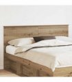 vidaXL Headboard Artisan Oak Engineered wood