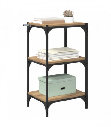 vidaXL Book Cabinet Artisan oak 40 x 33 x 70.5 cm Engineered wood