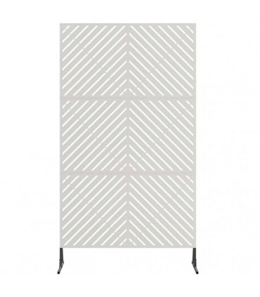 vidaXL Privacy Screen 100 x 50 x 180 cm Stainless Steel Silver
