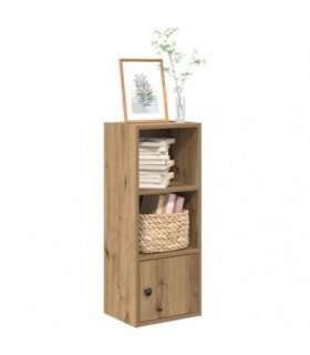 vidaXL Bookcase Artisan Oak 31x24x77 cm Engineered Wood