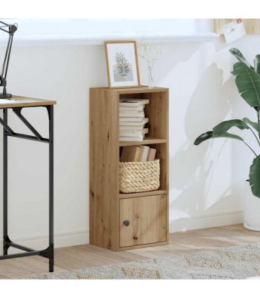 vidaXL Bookcase Artisan Oak 31x24x77 cm Engineered Wood