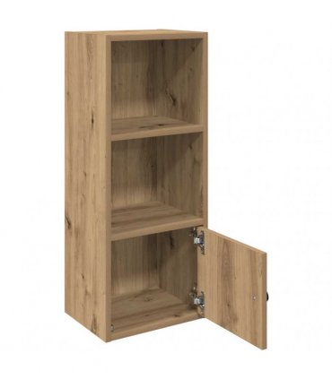 vidaXL Bookcase Artisan Oak 31x24x77 cm Engineered Wood
