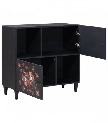 vidaXL Storage Cabinets Multicolour 80 x 33.5 x 75 cm Solid Mango Wood
