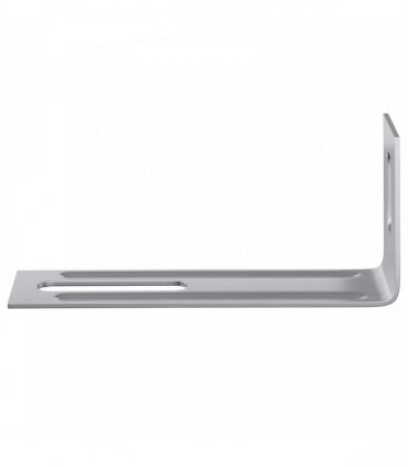 vidaXL Anti Tip Bracket Plain 1268 pcs Silver Iron