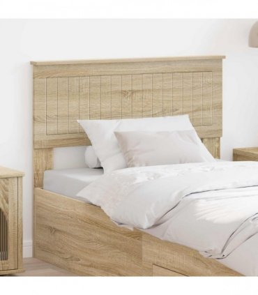 vidaXL Headboard Sonoma Oak Engineered wood