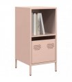 vidaXL Sideboard Pink 35x39x73.5 cm Cold-rolled Steel
