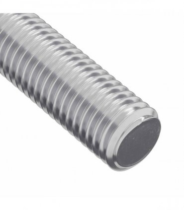vidaXL Threaded Rod 600 pcs Silver Steel