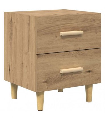 vidaXL Bed Cabinet Artisan Oak 40 x 35 x 47.5cm Engineered Wood
