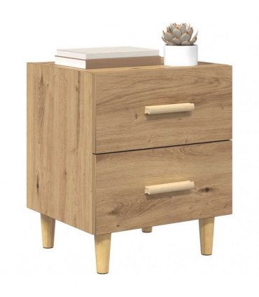 vidaXL Bed Cabinet Artisan Oak 40 x 35 x 47.5cm Engineered Wood