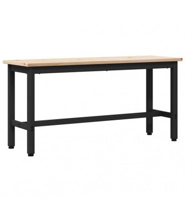 vidaXL Dining Benches 2 pcs Natural 100 x 32.5 x 49 cm Solid pine wood