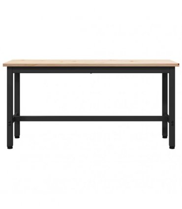 vidaXL Dining Benches 2 pcs Natural 100 x 32.5 x 49 cm Solid pine wood