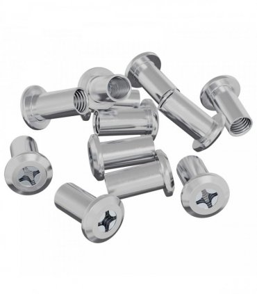 vidaXL Lock Nut 2857 pcs Nickel Steel