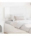 vidaXL Headboard Gloss White Engineered wood