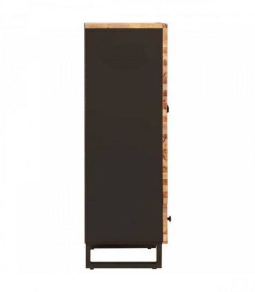 vidaXL Storage Highboard Brown 60 x 33 x 100 cm Solid Mango Wood