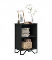 vidaXL Bookcase Black 50x31x74.5 cm Engineered Wood