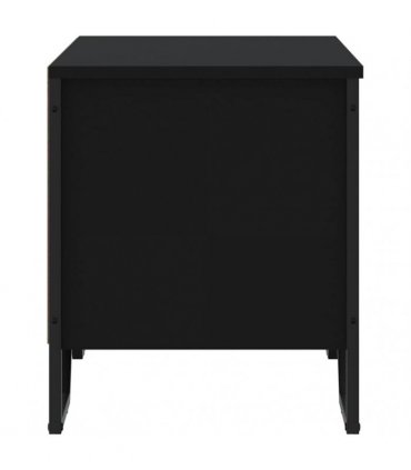vidaXL Shoe Cabinet Black 90x38x45.5 cm Engineered Wood