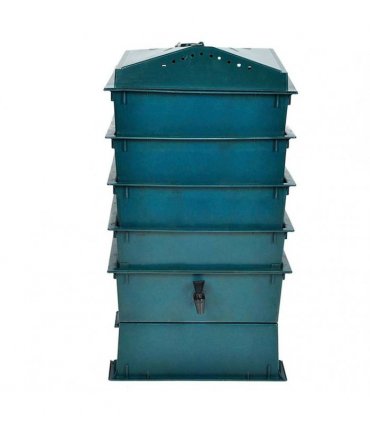 vidaXL 4-Tray Worm Factory 42x42x60 cm