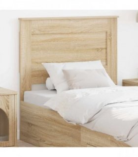 vidaXL Headboard with Headboard Sonoma Oak 75 cm Engineered Wood