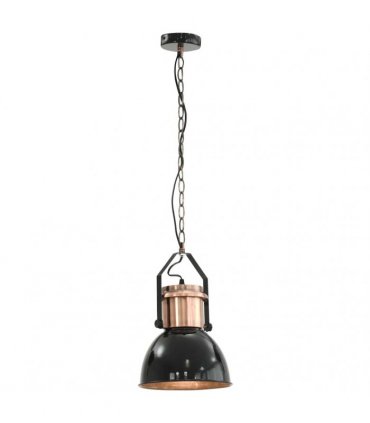 vidaXL Ceiling Lamp |  Set of 2 | Black and Copper | Metal | Medium