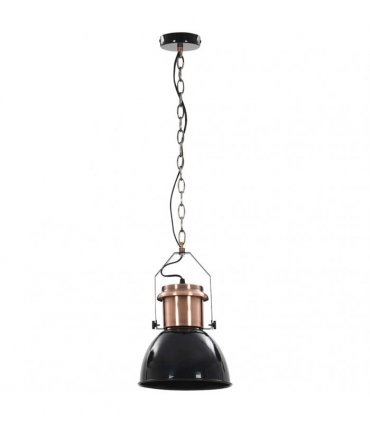 vidaXL Ceiling Lamp |  Set of 2 | Black and Copper | Metal | Medium