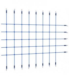vidaXL Climbing Net 200x150 cm Blue