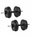 vidaXL 14 Piece Dumbbell Set 20 kg