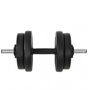 vidaXL 14 Piece Dumbbell Set 20 kg