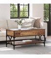 vidaXL Coffee Table Old Wood 100 x 50 x 50 cm Engineered Wood