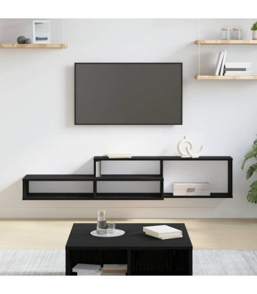 vidaXL Wall TV Stand 150 x 25 x 28.5 cm Engineered Wood