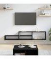 vidaXL Wall TV Stand 150 x 25 x 28.5 cm Engineered Wood