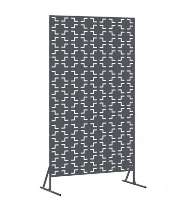 vidaXL Privacy Screen 100 x 50 x 180 cm Steel Anthracite