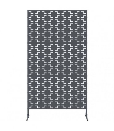 vidaXL Privacy Screen 100 x 50 x 180 cm Steel Anthracite