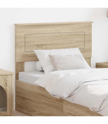 vidaXL Headboard Sonoma Oak Engineered wood