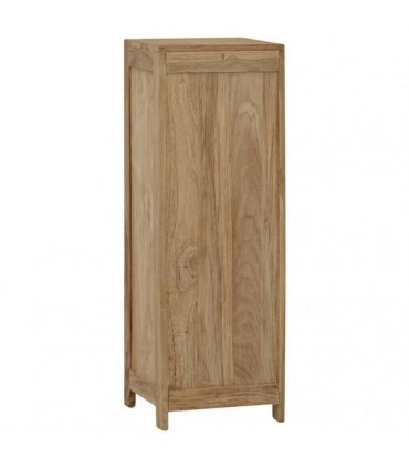 vidaXL Chest of Drawers 30x30x90 cm Solid Wood Teak