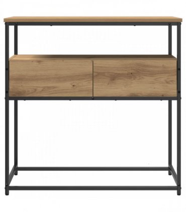 vidaXL Console Table Artisan Oak 75 x 40 x 75 cm Engineered Wood
