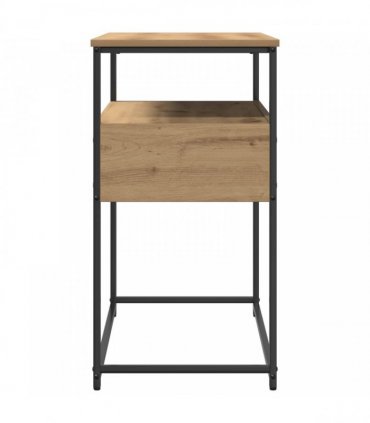 vidaXL Console Table Artisan Oak 75 x 40 x 75 cm Engineered Wood