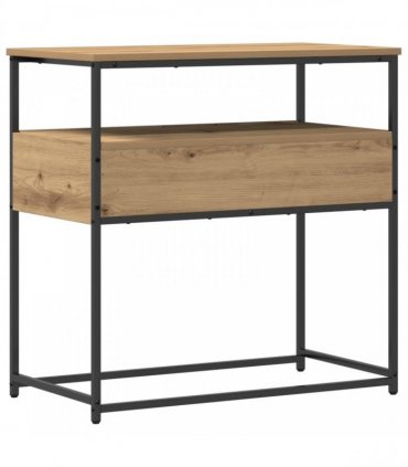 vidaXL Console Table Artisan Oak 75 x 40 x 75 cm Engineered Wood