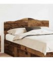 vidaXL Headboard Old Wood Engineered wood