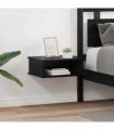 vidaXL Bedside Table 2 pcs Black Oak 40 x 31 x 15 cm Engineered Wood