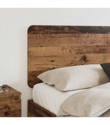 vidaXL Headboard Old Wood Engineered wood