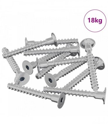vidaXL Screw 5143 pcs Zinc-coated 5 x 40 mm Iron