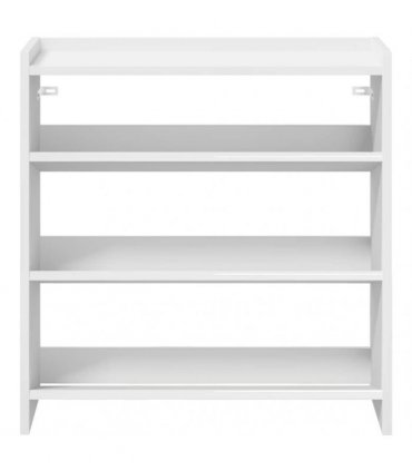 vidaXL Shoe Rack White 60x25x62 cm Engineered Wood