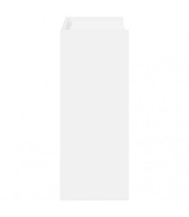 vidaXL Shoe Rack White 60x25x62 cm Engineered Wood