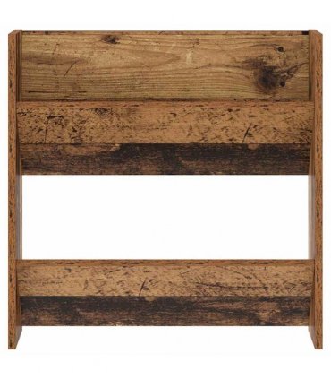vidaXL Shoe Cabinet Old Wood 60 x 18 x 60 cm Engineered Wood