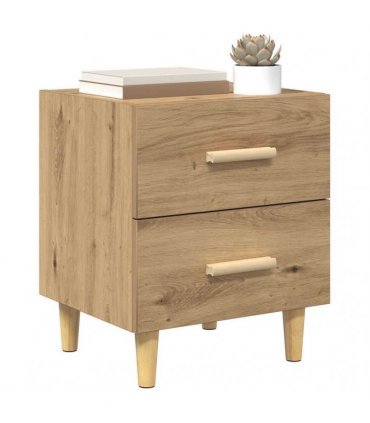 vidaXL Bed Cabinet 2 pcs Artisan Oak 40 x 35 x 47.5cm Engineered Wood